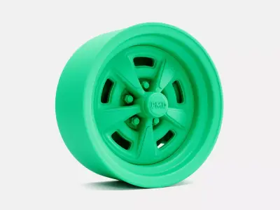 15x7 Pontiac Rallye II Wheel and Brake 3D print model