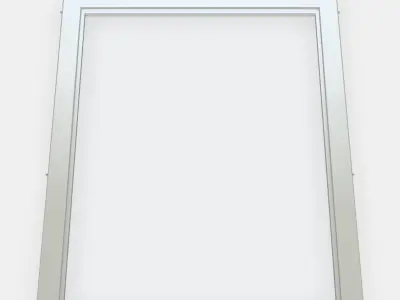 KOMPLEMENT Glass shelf 7 Low-poly 3D model