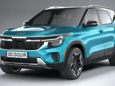 Kia Seltos USA 2024 3D model