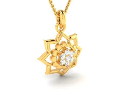 Women Pendant 3dm STL FBX OBJ Render Details 3D print model purchase