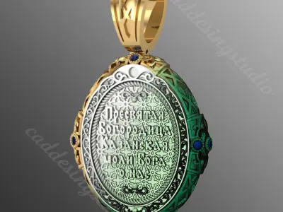 Pendant kt3 3D print model