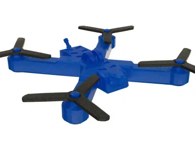 Christmas decoration 3D Printable Drone 3D print model