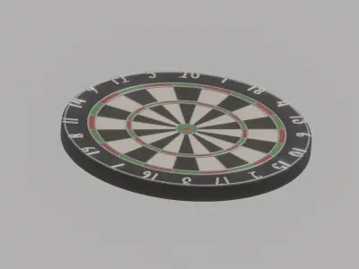 Dart Board 3D model