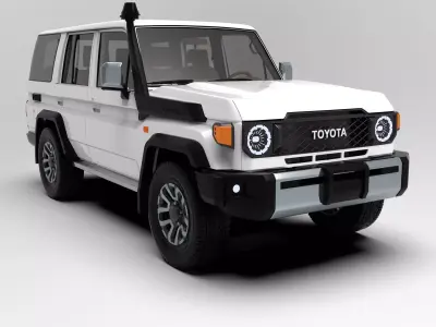 Toyota Land Cruiser J76 2024 3D model
