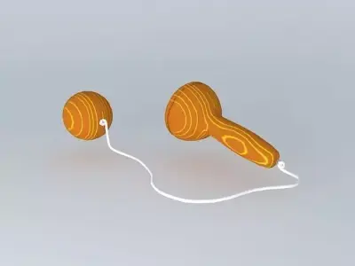 Wooden Toy Free 3D model