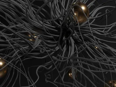 Abstract Curve V2 3D model