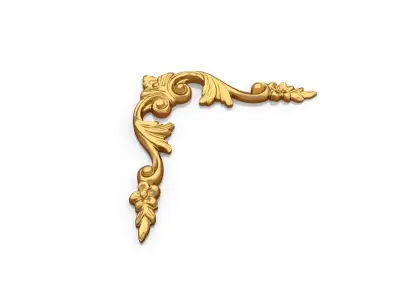 Classic decor ornament 152 3D model