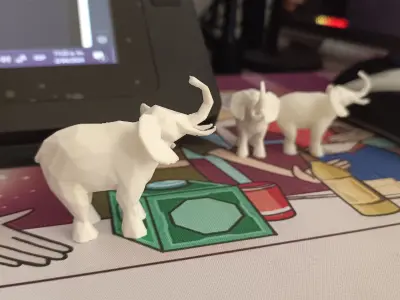 Elefante  Free 3D print model