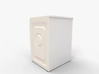 Whirlpool Washing Machine 3D model