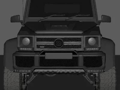 Brabus G-63 AMG 6x6 3D model