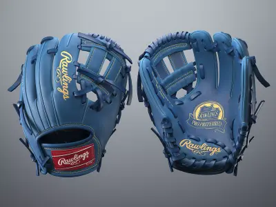 Baseball Glove  3D model