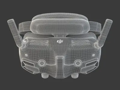 DJI Goggles 3 FPV Headset 3D model