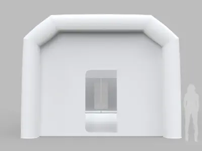 Inflatable Paint Booth 3D model
