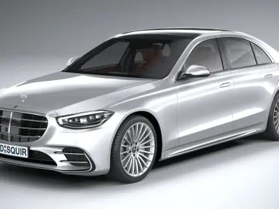 Mercedes-Benz S-Class AMG 2021 3D model