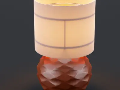 Table light 7 3D model