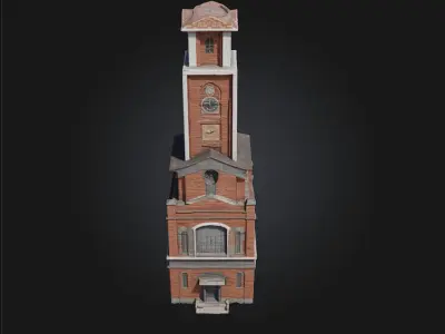 Clock Tower Sentinel 3D model