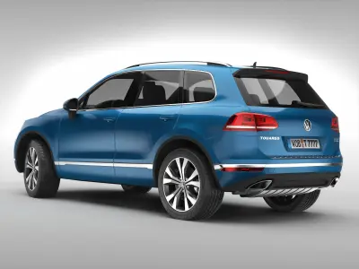Volkswagen Touareg 2015 3D model