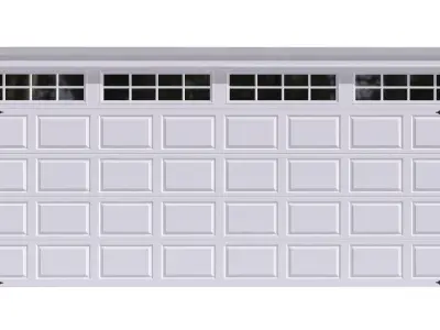 Garage Door 01 3D model