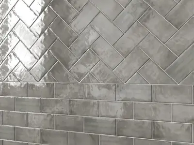 Chateau 4 x 8 Ceramic Subway Tile  3D model