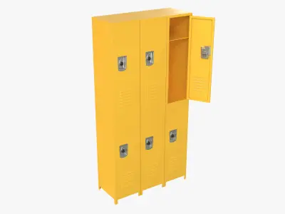 Locker 3D model