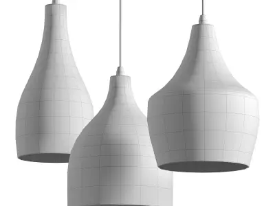 Ceiling lamp 3D model buy