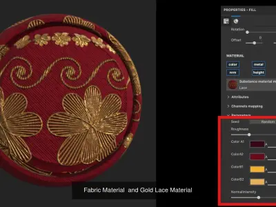 Fabric Materials Collection Texture