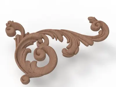 ornament leaves- leaf 3D model