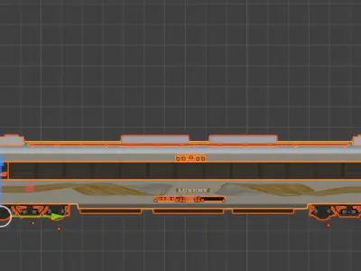 K1 Luxury Stainless Steel New Generation KA Argo Lawu 2023 3D model