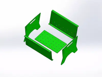 GA320 and GA420 Portaible Grills - Digital Files 3D model