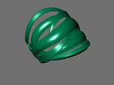 Plain Ring Women Ready STL 3DM Models Womens Rings 3D models 3D print model 36