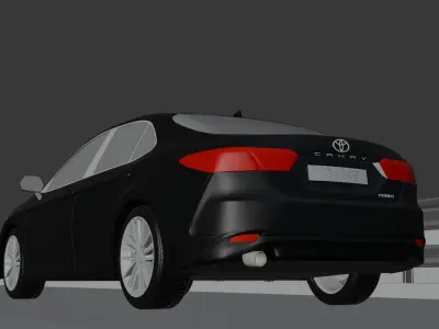 Toyota Camry Urban Driving 3D model