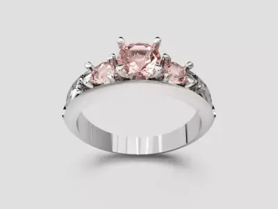 rings 3D print model shop