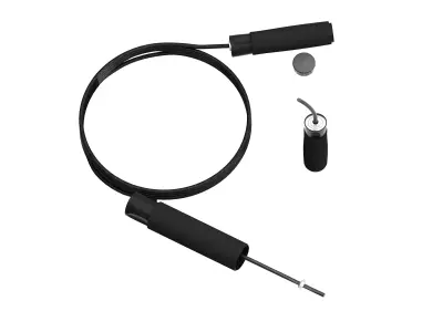 rope skipping Low-poly 3D model