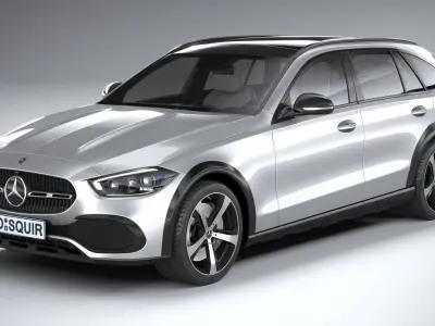 Mercedes-Benz C-Class All Terrain 2022 3D model