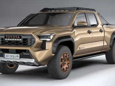 Toyota Tacoma Trailhunter 2024 3D model