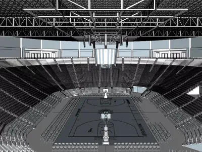 Viejas Arena  3D model