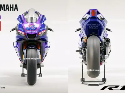 Yamaha R1-M Prima Pramac Racing MotoGP Livery 3D model