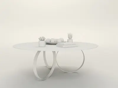 THE RING COFFEE TABLE Free 3D model