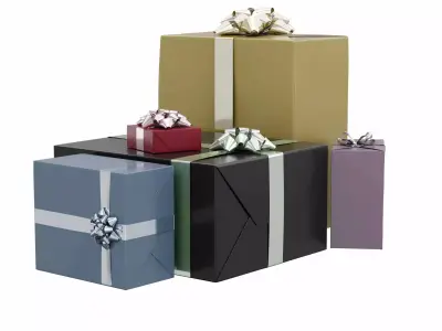 Gift box 11 3D model