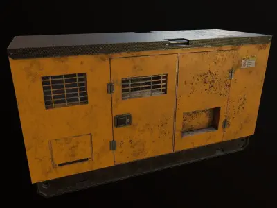 Generator 1 Low-poly 3D model