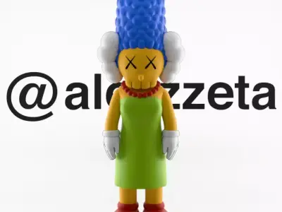 Kaws Marge Simpson for Print 3D print model