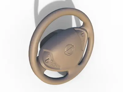 trinket Nissan Leaf 3D print model