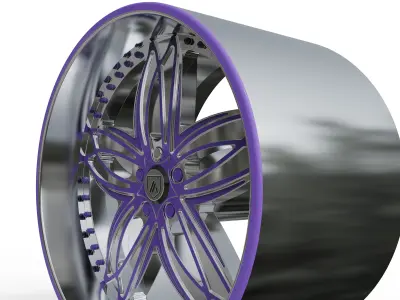 ASANTI AF186 WHEEL  3D print model