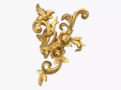 Classic decor ornament 279 3D print model