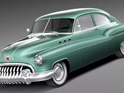 Buick Sedanette 1950 3D model