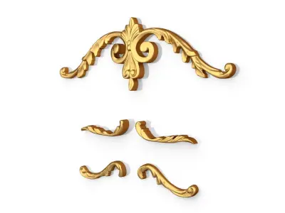 Classic decor ornament 93 3D model
