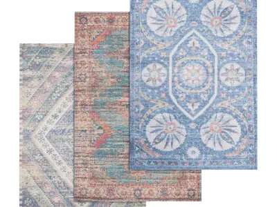 Rug Set 511 3D model