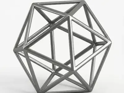 Home decor 3d model  Low-poly 3D model