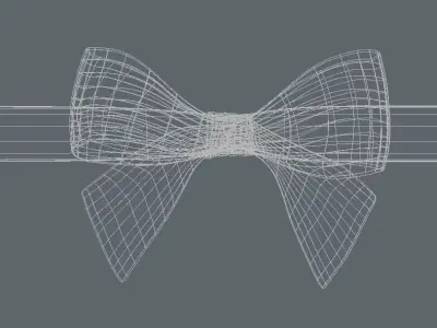 Ribbon gift 3D model