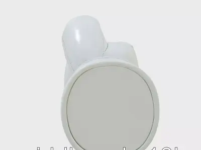 Boxing Glove with Soft Padding for Sparring Low-poly 3D model